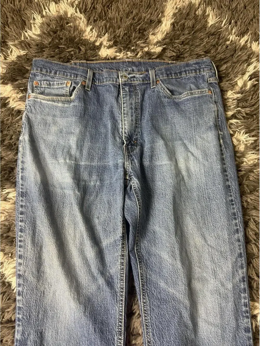 Levi's Men's 541 Athletic Taper Fit Straight Leg Blue Denim Jeans W40 L32
